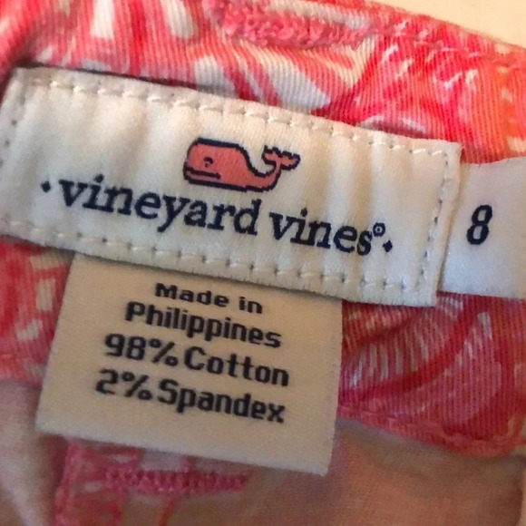 VINEYARD VINES EUC GIRLS SHORTS BOTTOMS SUMMER CASUAL FALL GIRL SIZE 8 - Picture 2 of 6